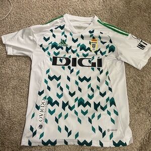 Real Oviedo away soccer jersey away jersey size medium perfect condition.